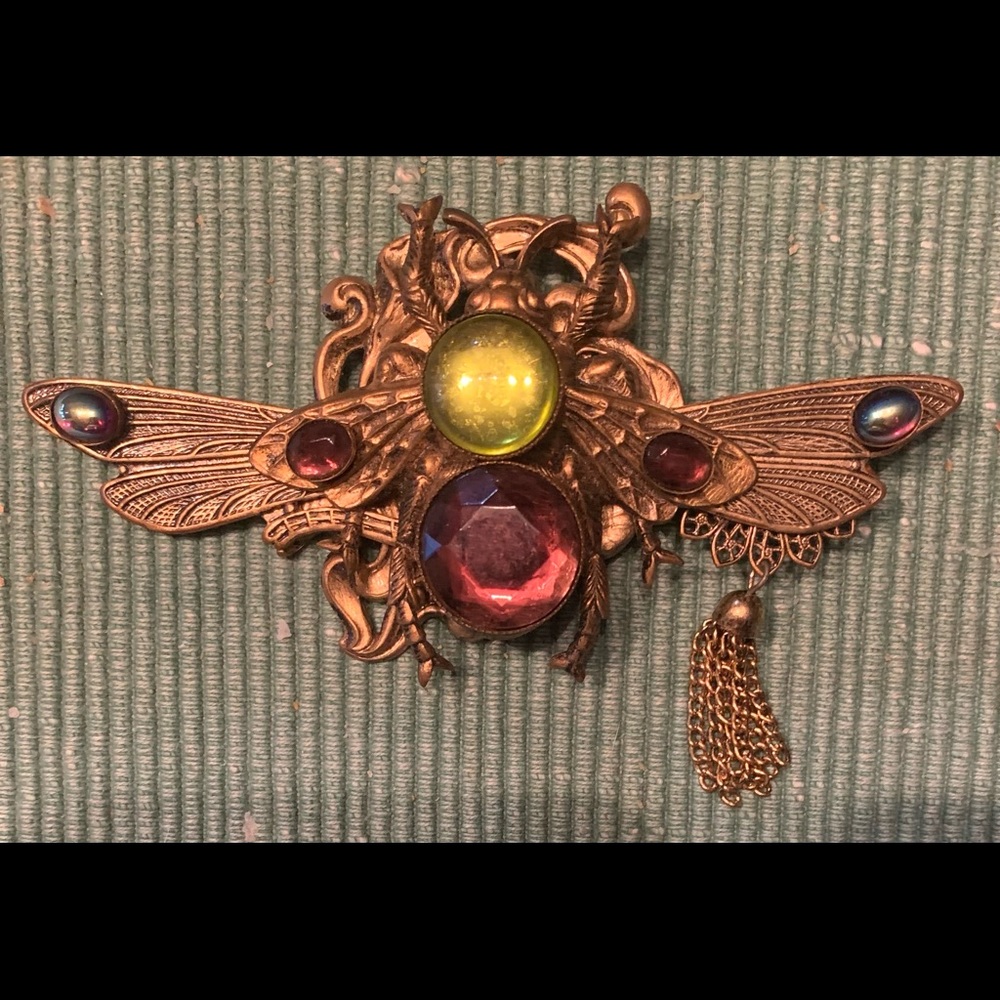 Big Bold Dragonfly Brooch